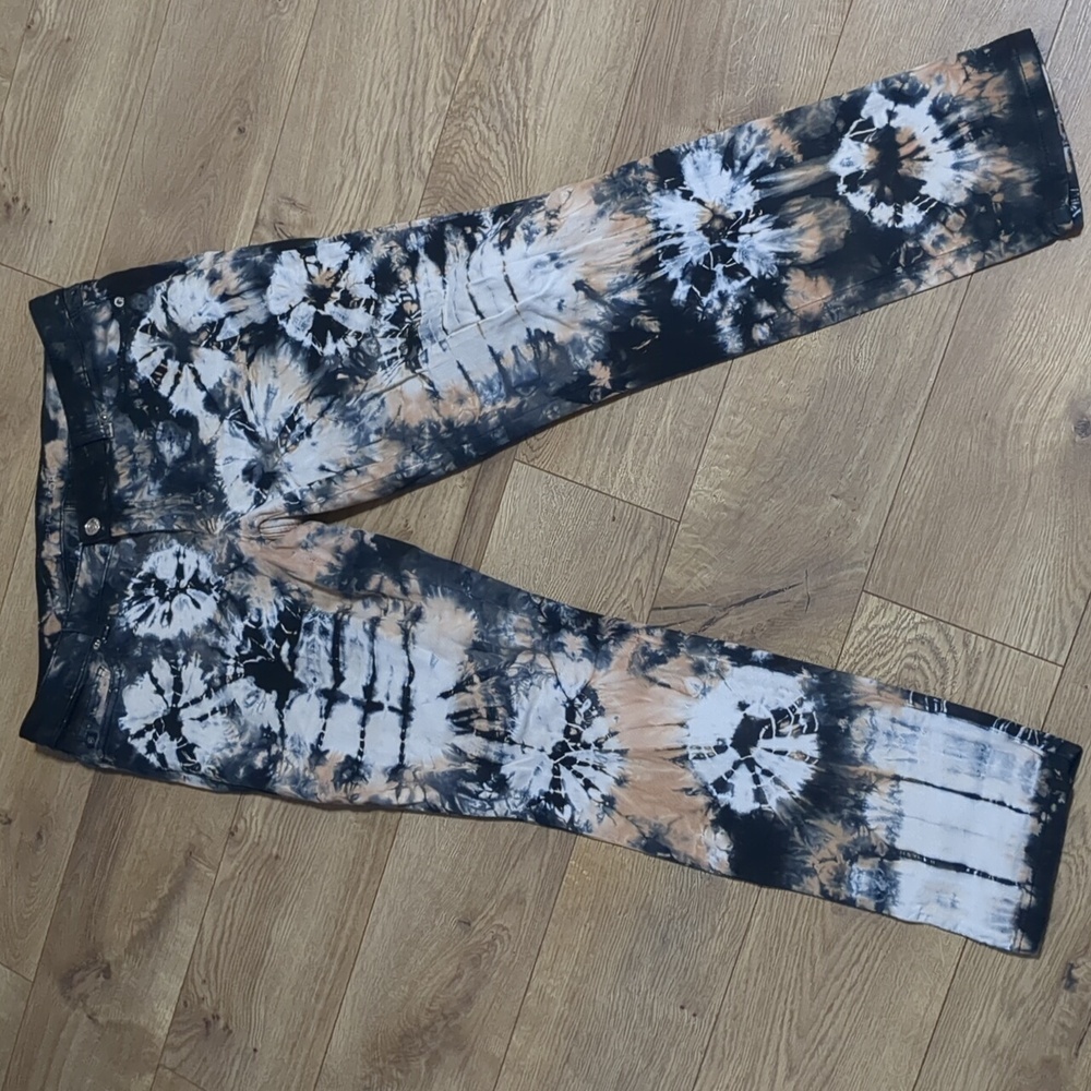 Michael Kors Tie Dye Denim Skinny Jeans Women's Size 8